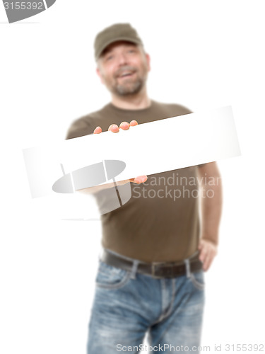 Image of bearded man white board