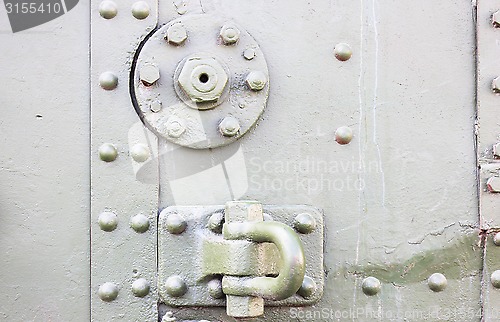 Image of old metal tank