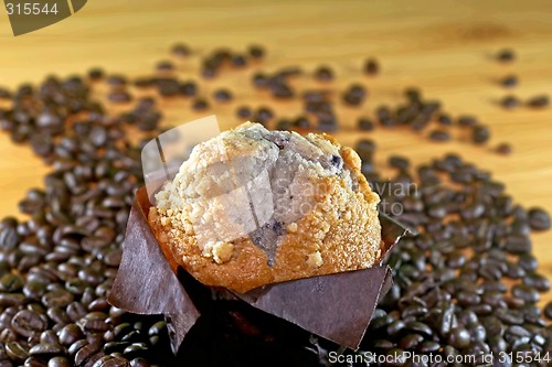 Image of Muffin and coffee