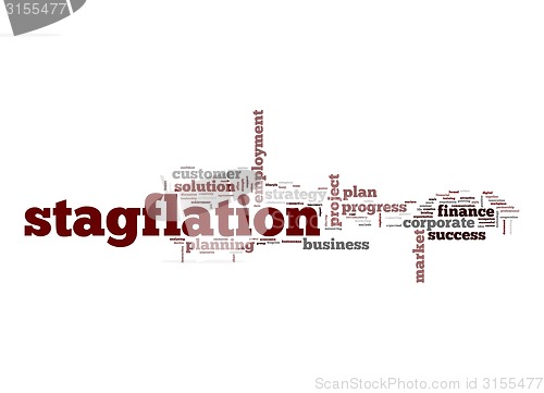 Image of Stagflation word cloud