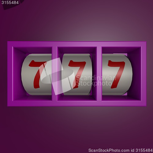 Image of Gamble machine 777