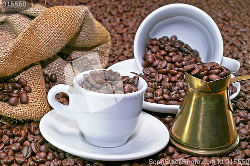 Image of Turkish coffee pot