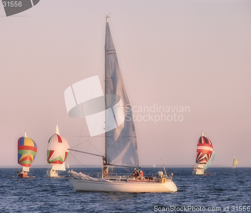 Image of Evening sailing