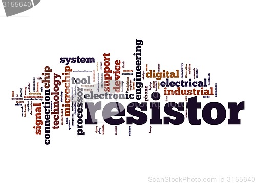 Image of Resistor word cloud