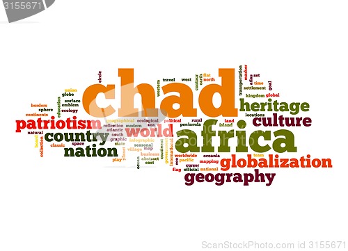 Image of Chad word cloud