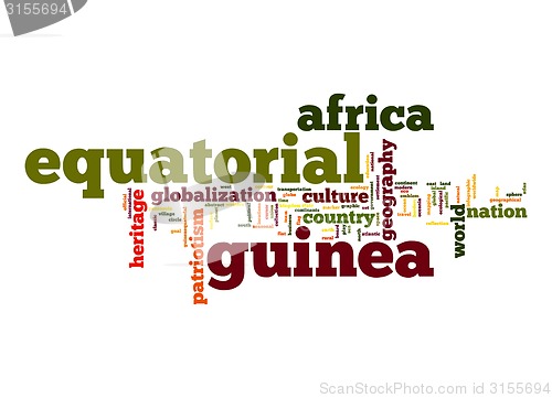 Image of Equatorial Guinea word cloud