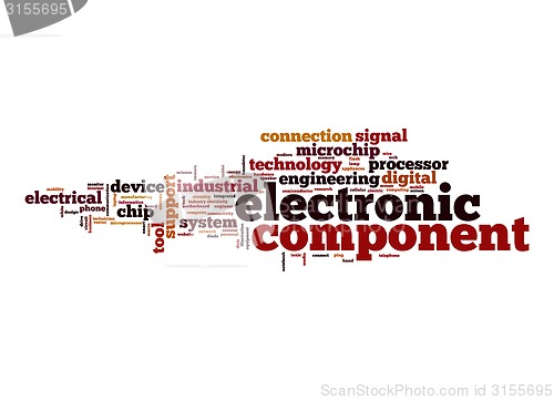 Image of Electronic component word cloud