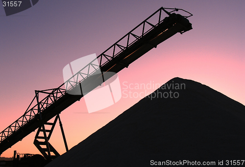 Image of  Belt conveyor.