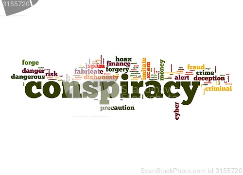 Image of Conspiracy word cloud
