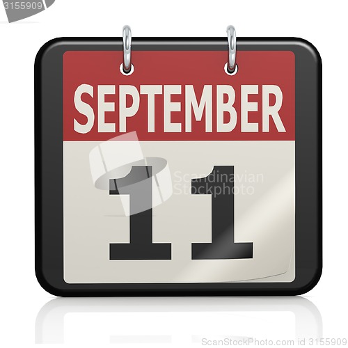Image of September 11, Patriot Day calendar