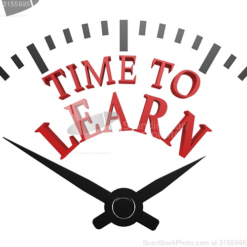 Image of Time to learn clock  