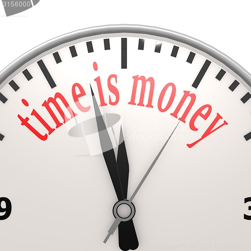 Image of Time is money