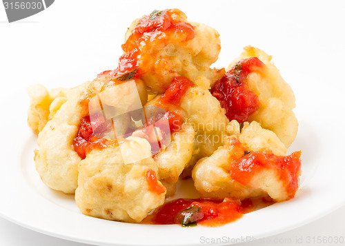 Image of Cauliflower in batter