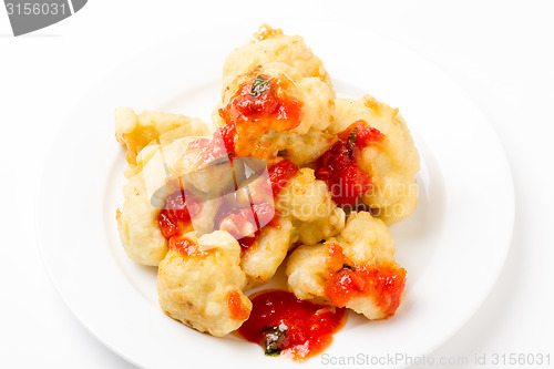 Image of Cauliflower in batter