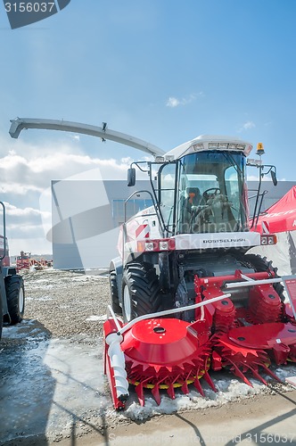 Image of Fodder harvesting RSM 1401 combine