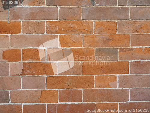 Image of Red bricks background