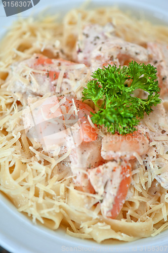 Image of Pasta with shrimp