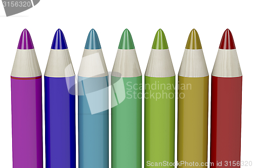 Image of Colorful eye pencils