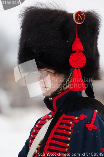 Image of Russian musketeer portrait