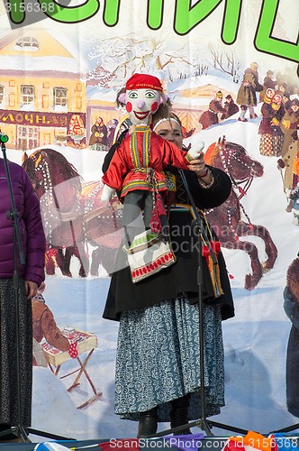 Image of Petrushka on a scene