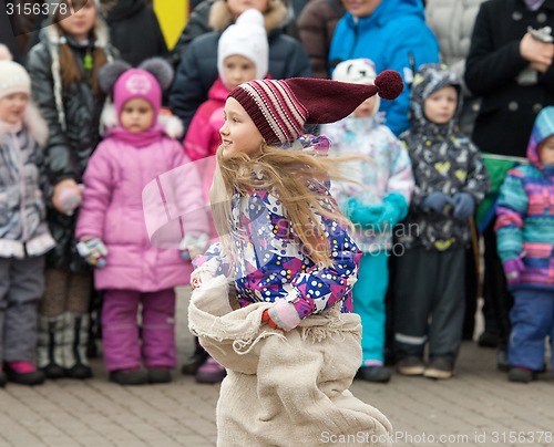 Image of Girl running