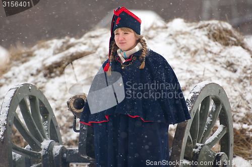 Image of Napoleonic war woman