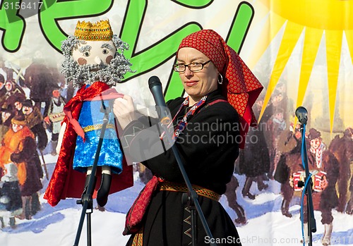 Image of Tsar Pea on a scene