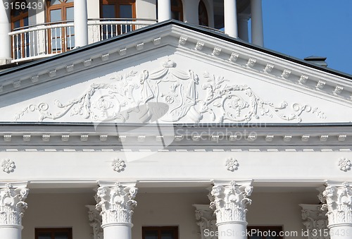 Image of Ostafievo estate architecture details