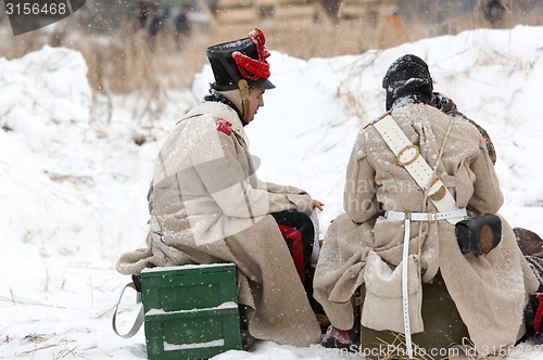 Image of Soldiers on the rest