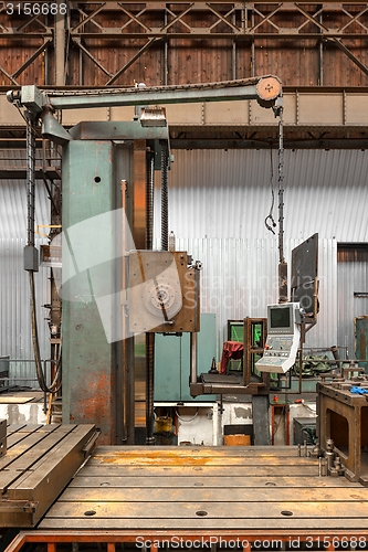 Image of Industrial machine  in the factory