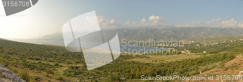 Image of Natural landscape  with mointains