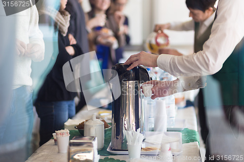 Image of Coffee break at business meeting