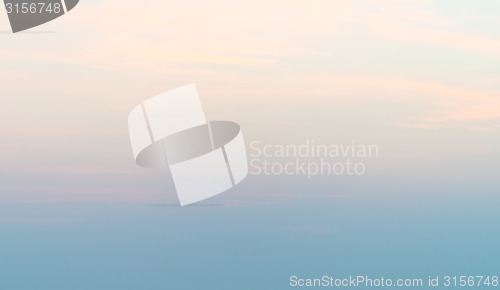Image of evening sky