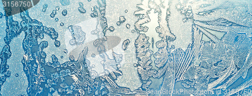 Image of ice pattern