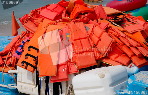 Image of life jackets