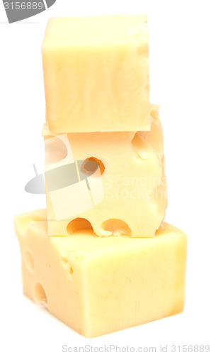 Image of cheese cubes