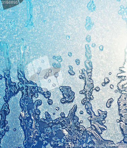 Image of ice pattern