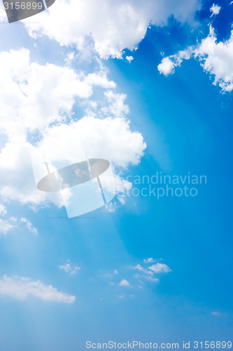 Image of blue sky