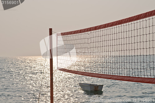 Image of volley net
