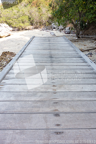 Image of wooden bridge