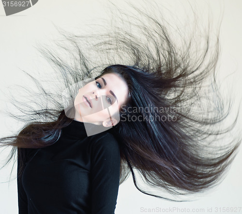 Image of blown hair