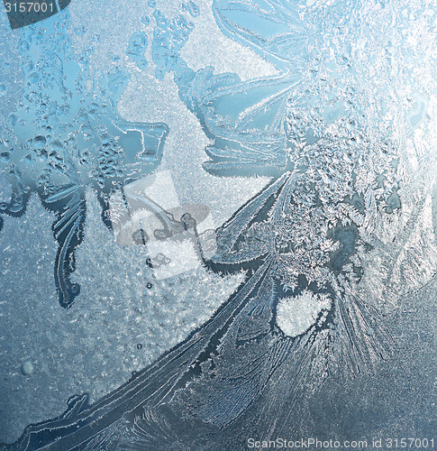 Image of ice pattern