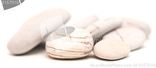 Image of white stones