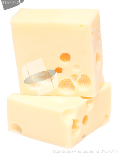 Image of cheese cubes