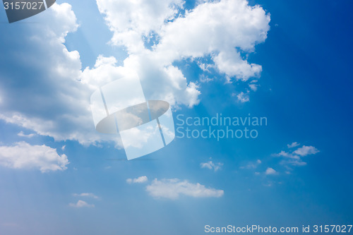 Image of blue sky