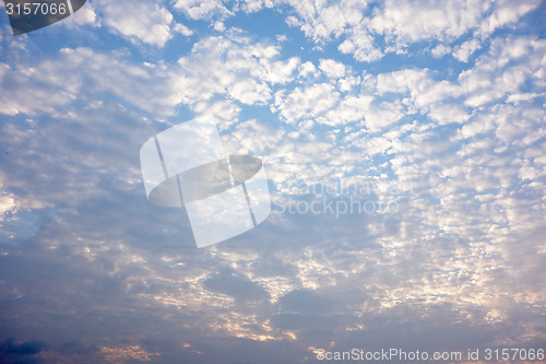 Image of sky with clouds