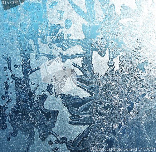 Image of ice pattern