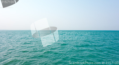 Image of blue sea