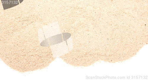 Image of white sand