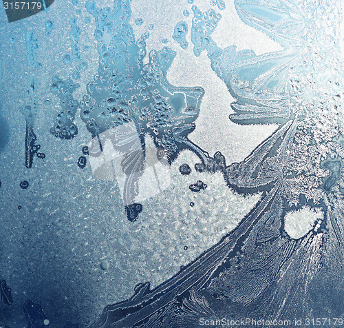 Image of ice pattern